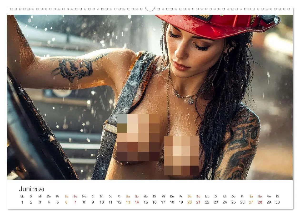 Bild: 9783457261187 | Feuerwehrfrauen - Feuer und Flamme (hochwertiger Premium...