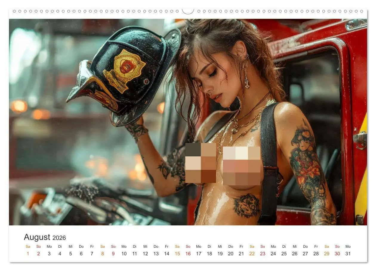 Bild: 9783457261187 | Feuerwehrfrauen - Feuer und Flamme (hochwertiger Premium...