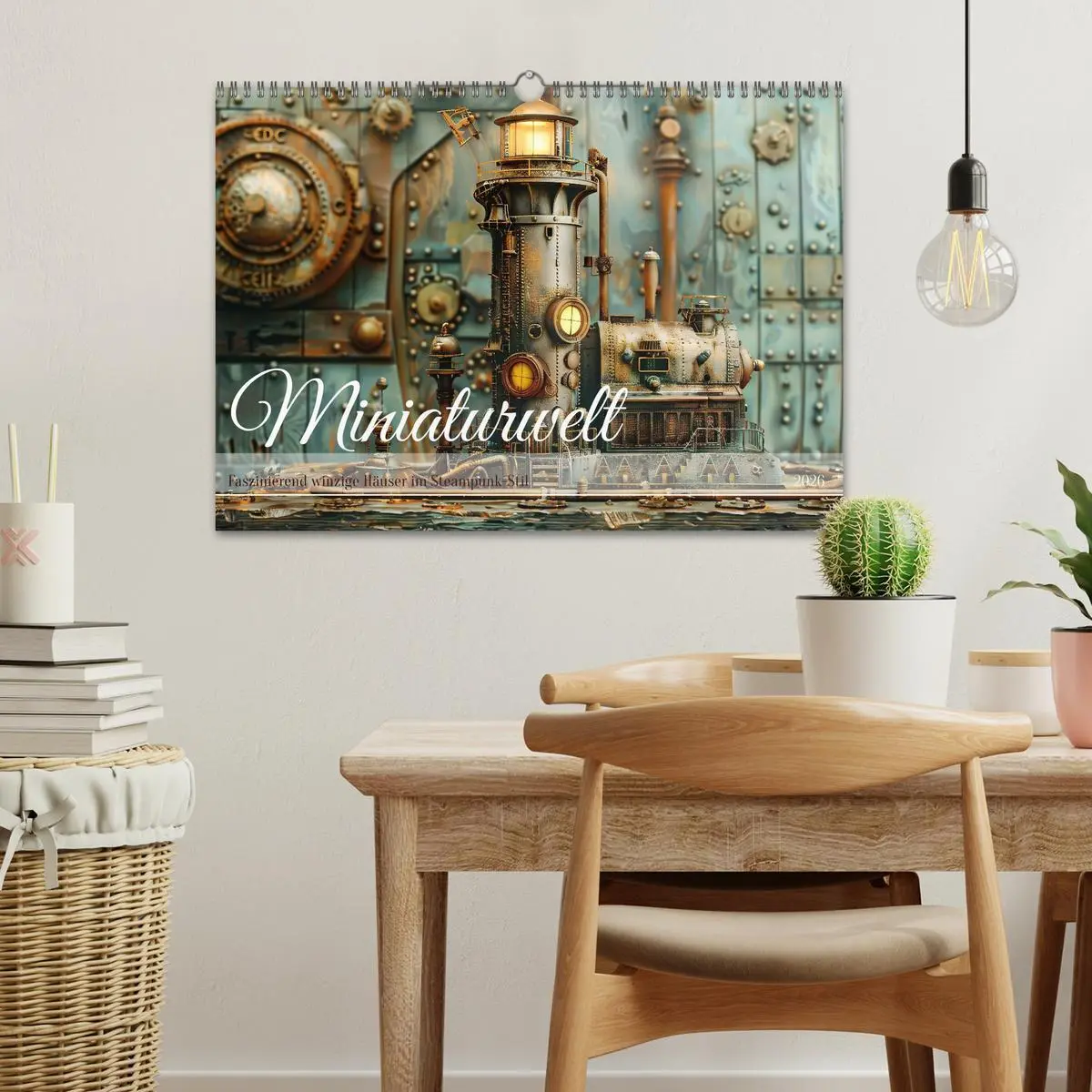 Bild: 9783457401187 | Miniaturwelt Faszinierend winzige Häuser im Steampunk-Stil...