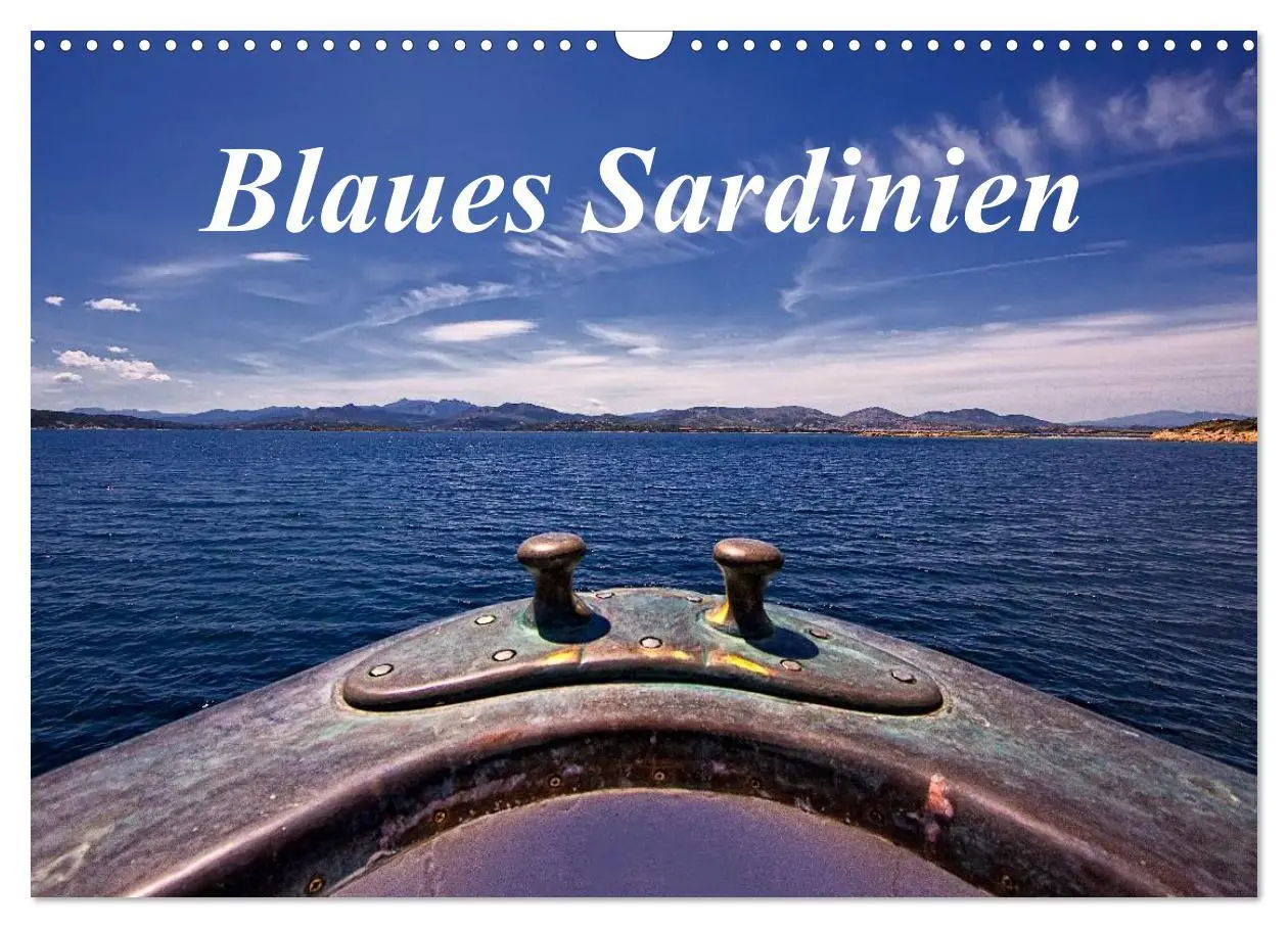 Cover: 9783516111187 | Blaues Sardinien (Wandkalender 2026 DIN A3 quer), CALVENDO...