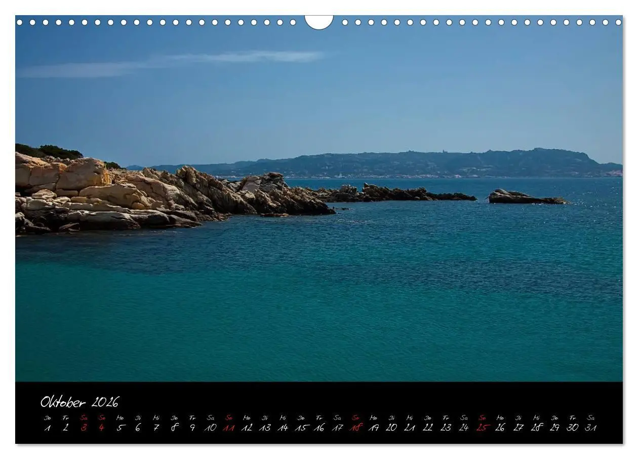 Bild: 9783516111187 | Blaues Sardinien (Wandkalender 2026 DIN A3 quer), CALVENDO...