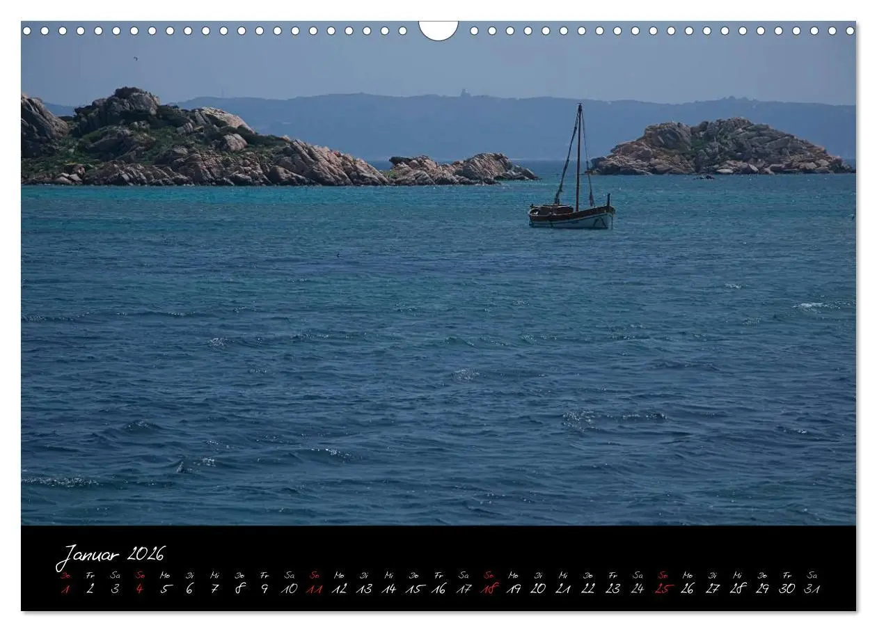Bild: 9783516111187 | Blaues Sardinien (Wandkalender 2026 DIN A3 quer), CALVENDO...