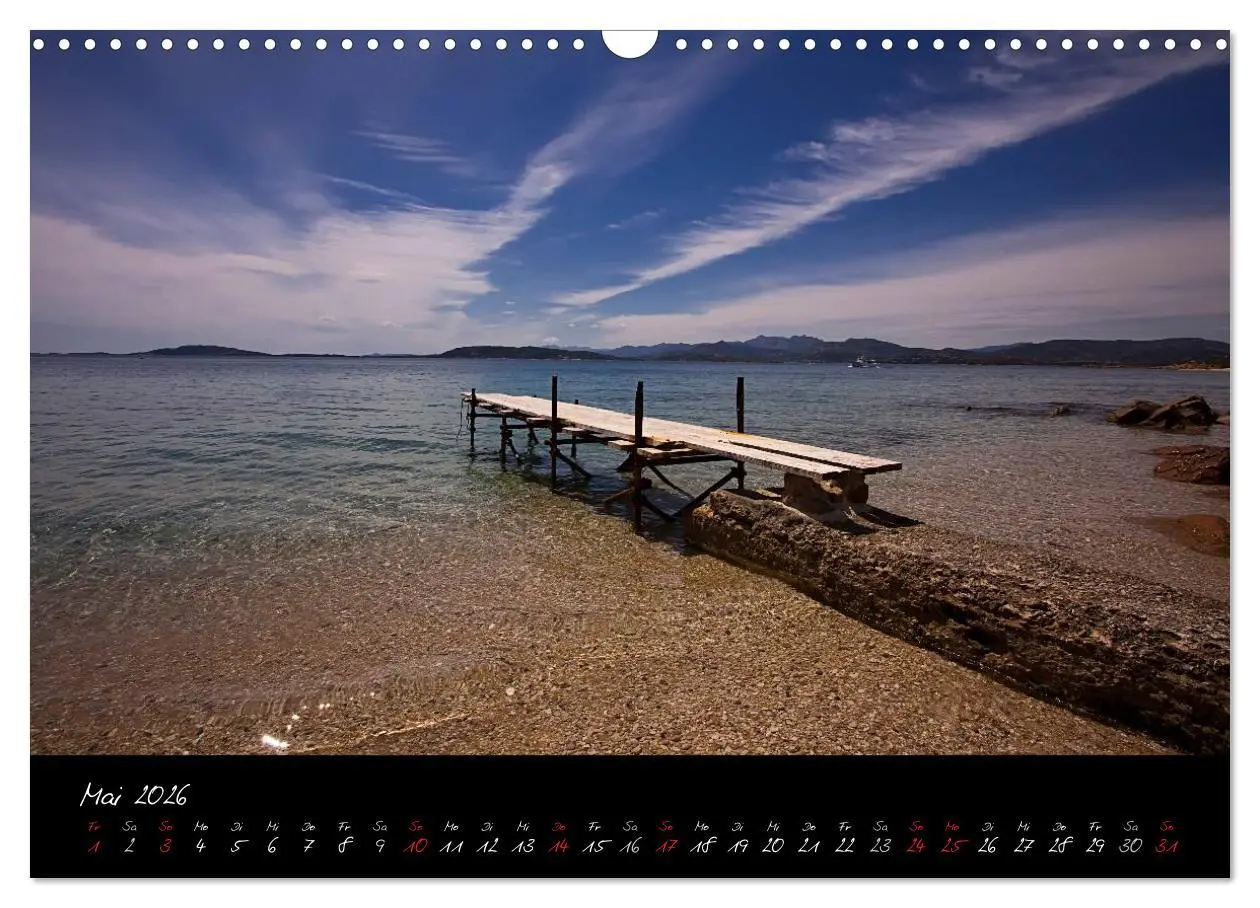 Bild: 9783516111187 | Blaues Sardinien (Wandkalender 2026 DIN A3 quer), CALVENDO...