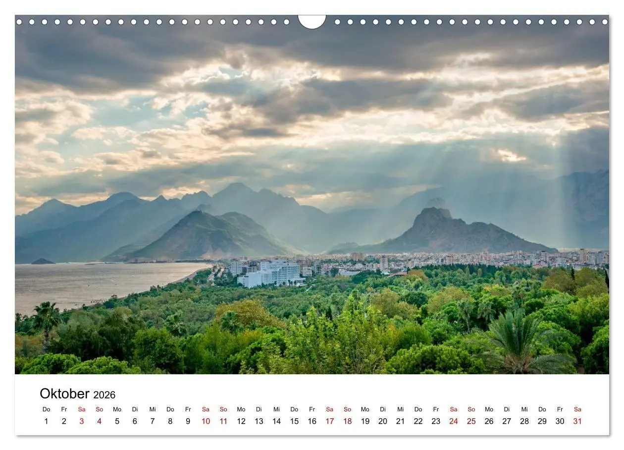 Bild: 9783516661187 | Türkei, Antalya: Urlaubsparadies am Mittelmeer (Wandkalender 2026...
