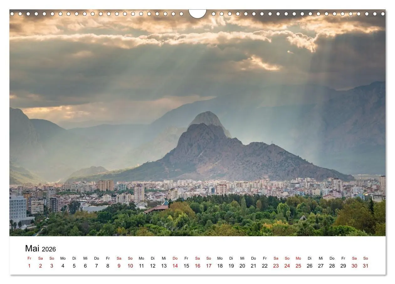 Bild: 9783516661187 | Türkei, Antalya: Urlaubsparadies am Mittelmeer (Wandkalender 2026...