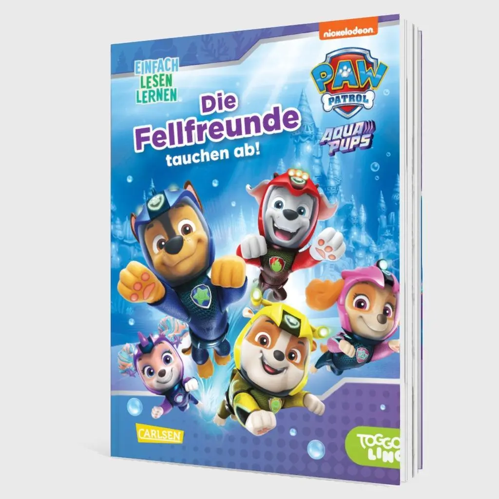 Bild: 9783551691187 | PAW Patrol Erstlesebuch: Aqua Pups: Die Fellfreunde tauchen ab! | Lon