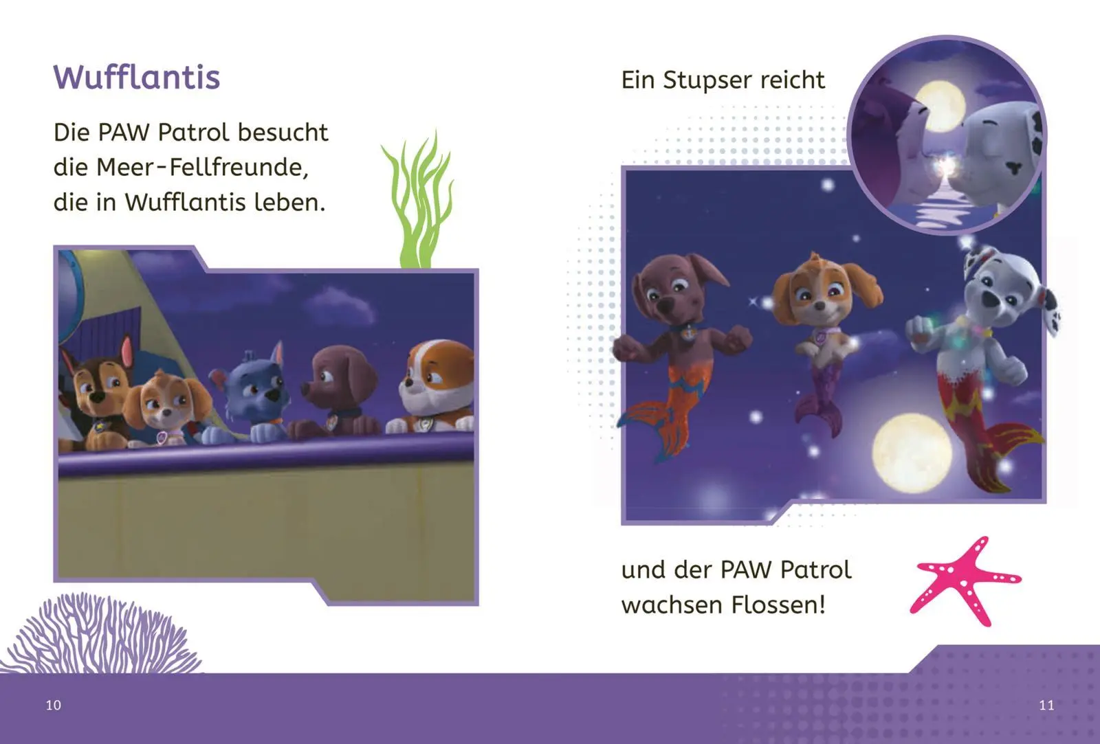Bild: 9783551691187 | PAW Patrol Erstlesebuch: Aqua Pups: Die Fellfreunde tauchen ab! | Lon