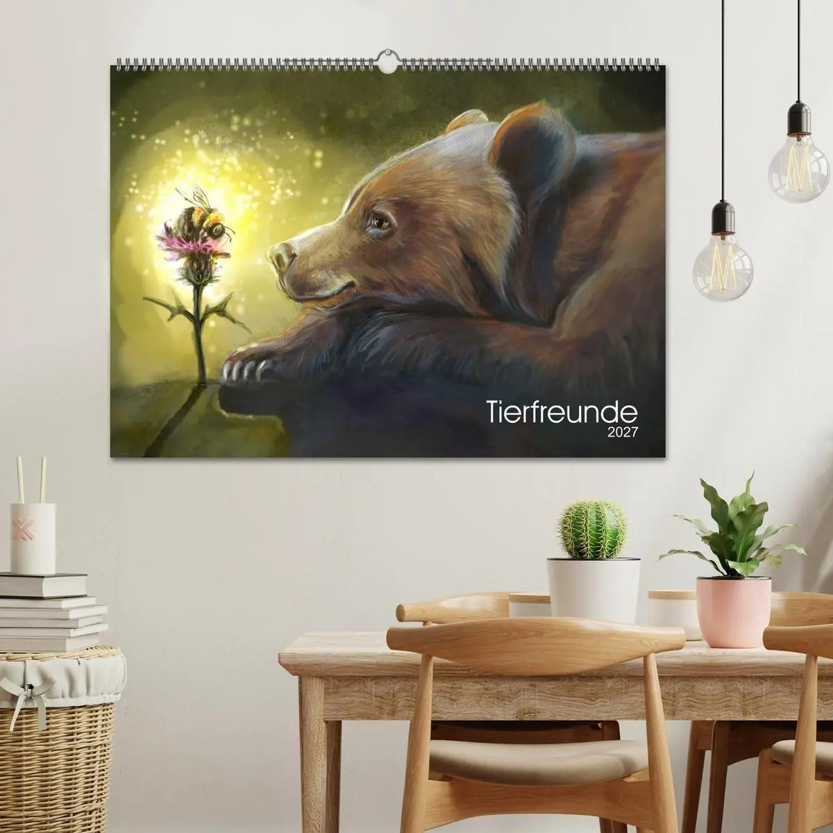 Bild: 9783569511187 | Tierfreunde (Wandkalender 2027 DIN A2 quer), CALVENDO Monatskalender