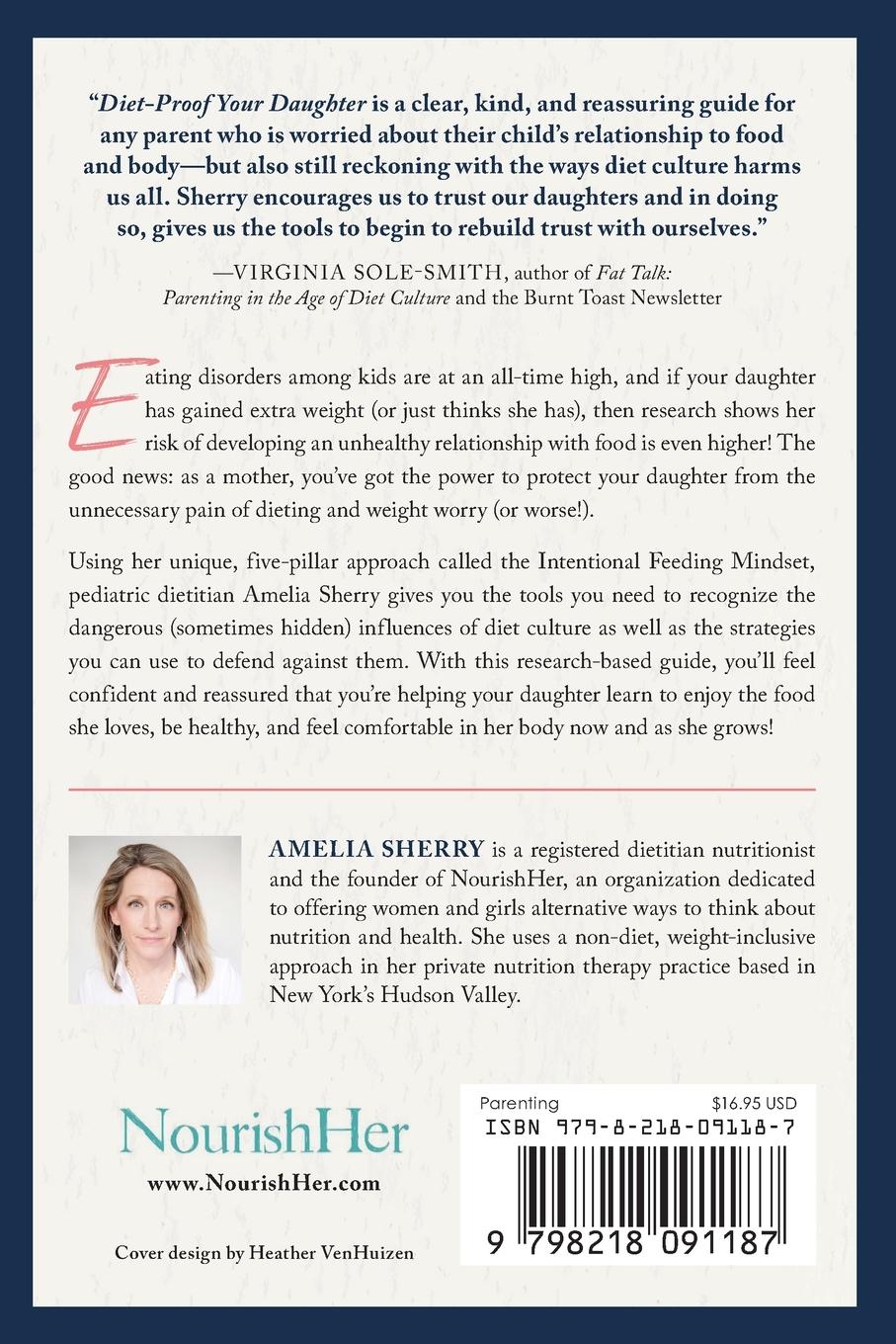 Rückseite: 9798218091187 | Diet-Proof Your Daughter | Amelia Sherry | Taschenbuch | Englisch