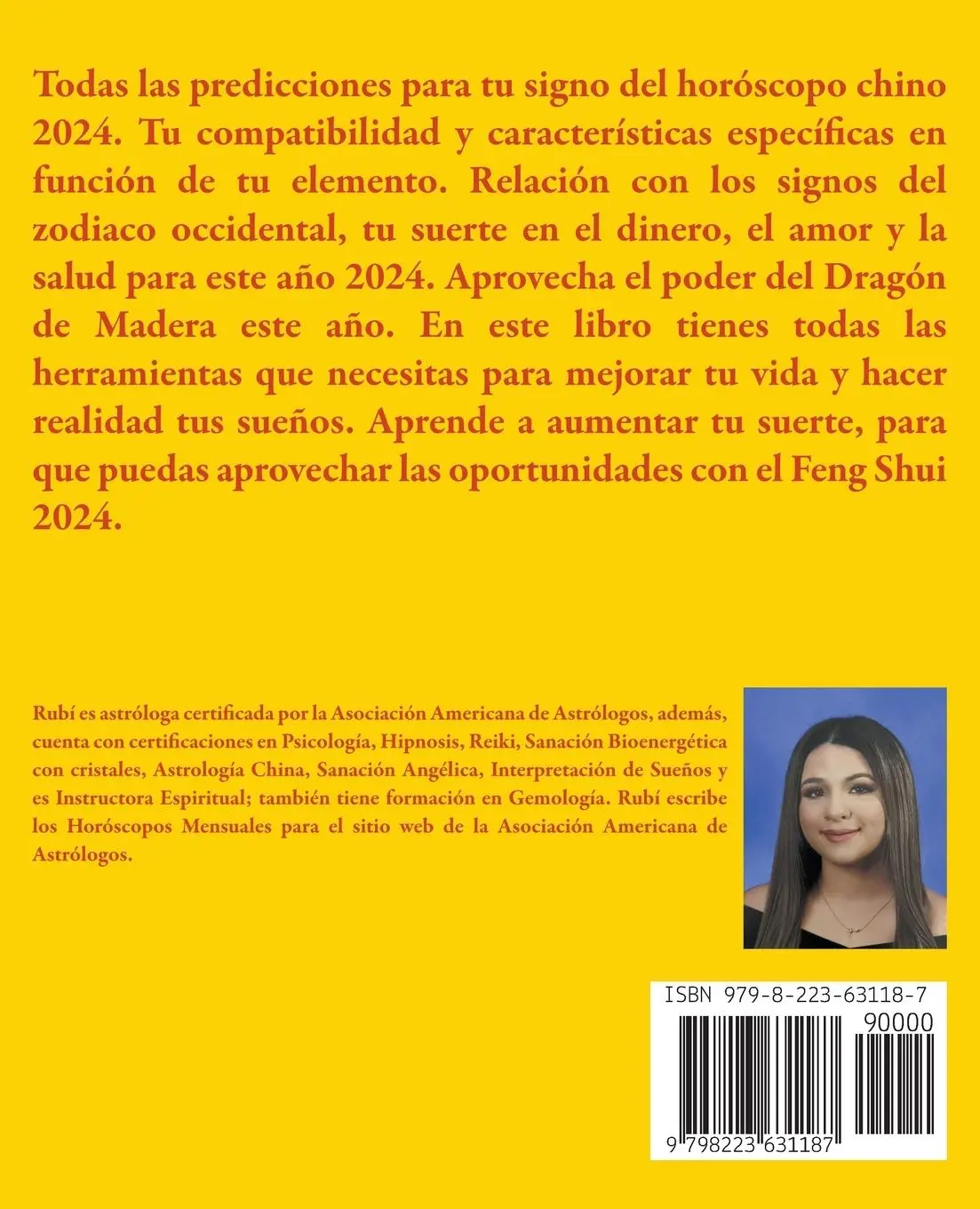 Rückseite: 9798223631187 | Perro Horóscopo 2024 | Alina A Rubi (u. a.) | Taschenbuch | Spanisch