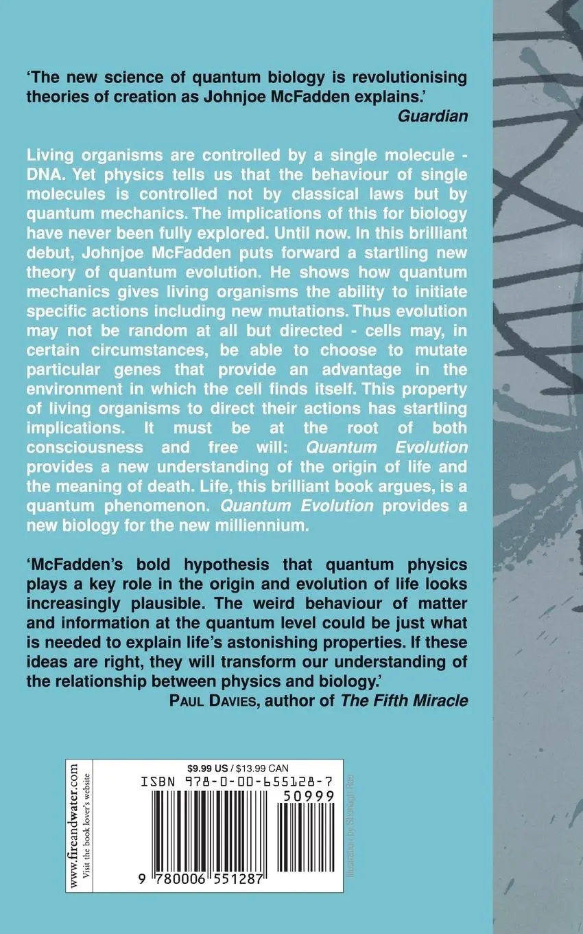 Rückseite: 9780006551287 | Quantum Evolution | Life in the Multiverse | Johnjoe McFadden | Buch