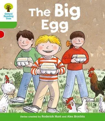Cover: 9780198481287 | Oxford Reading Tree: Level 2: First Sentences: The Big Egg | Hunt