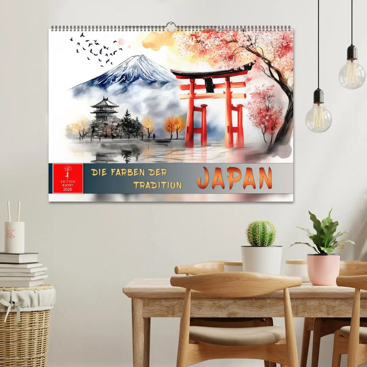 Bild: 9783457251287 | Japan - die Farben der Tradition (Wandkalender 2026 DIN A2 quer),...