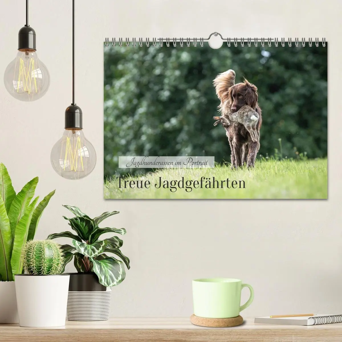 Bild: 9783457321287 | Treue Jagdgefährten - Jagdhunderassen im Portrait (Wandkalender...
