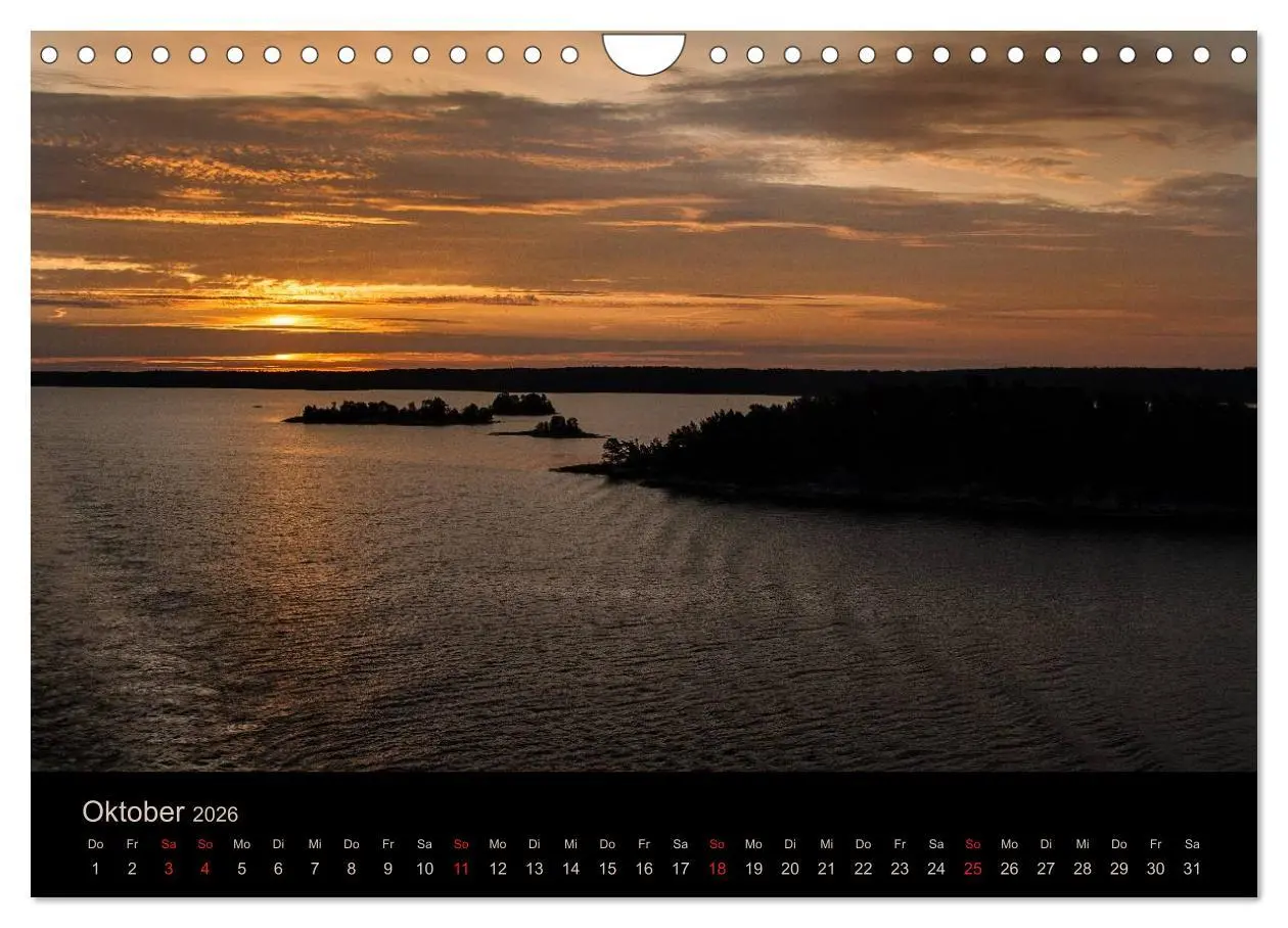 Bild: 9783516031287 | Schweden Schärengarten (Wandkalender 2026 DIN A4 quer), CALVENDO...