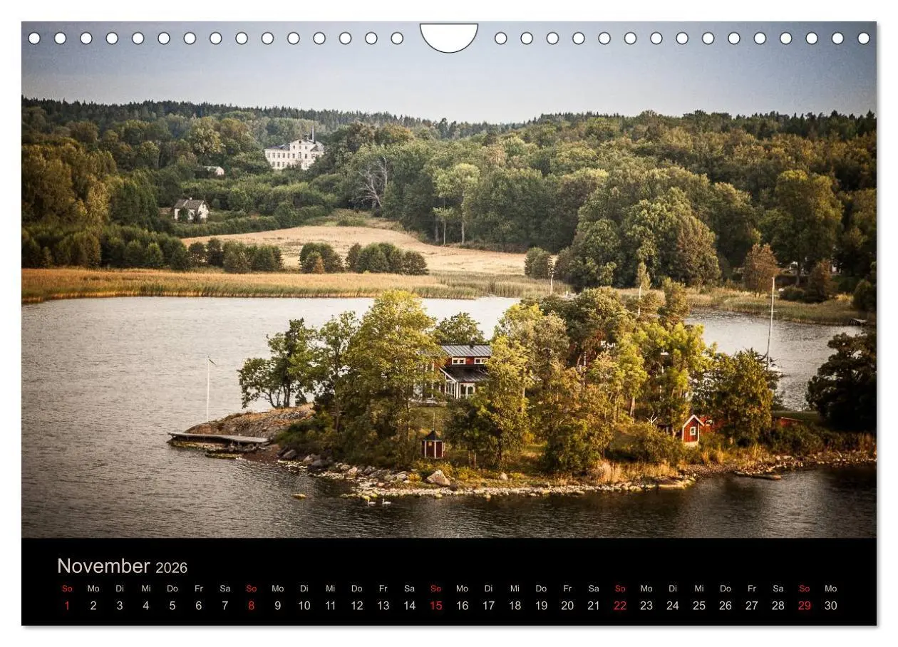 Bild: 9783516031287 | Schweden Schärengarten (Wandkalender 2026 DIN A4 quer), CALVENDO...