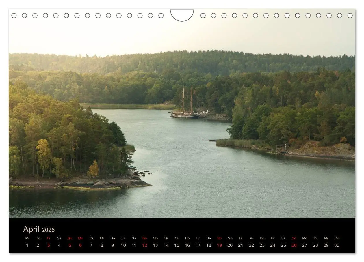 Bild: 9783516031287 | Schweden Schärengarten (Wandkalender 2026 DIN A4 quer), CALVENDO...