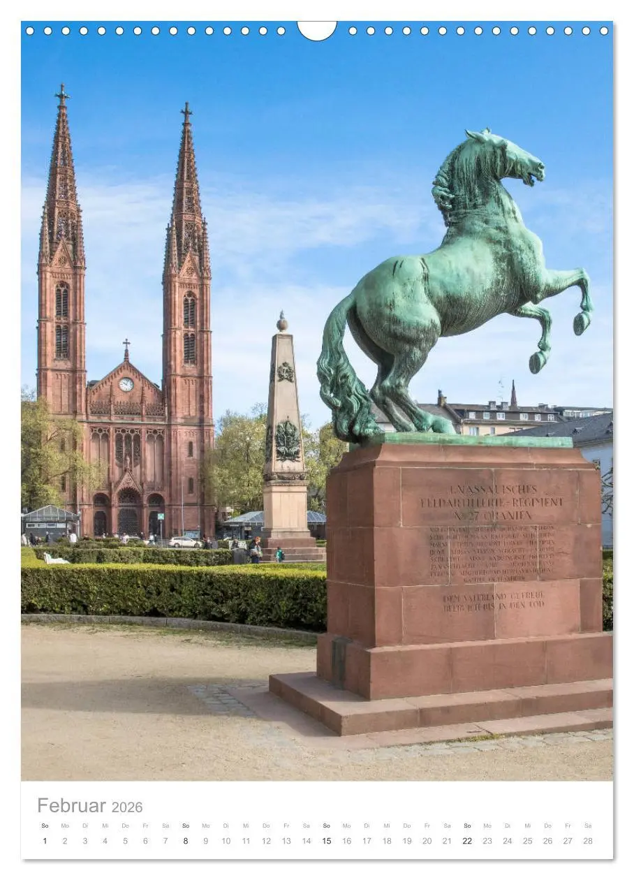 Bild: 9783516411287 | Mein Wiesbaden (Wandkalender 2026 DIN A3 hoch), CALVENDO...
