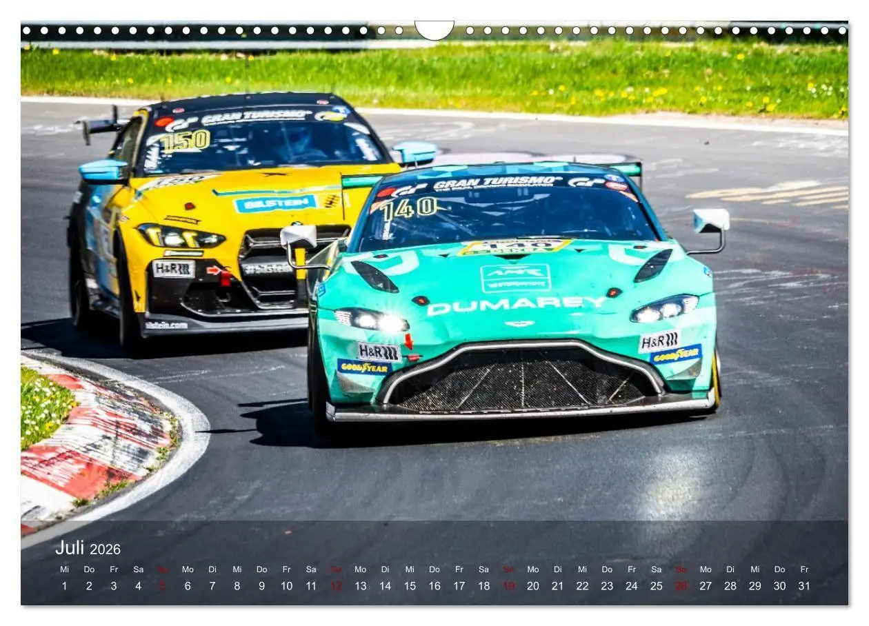 Bild: 9783516721287 | Nürburgring Langstreckenmeisterschaft (Wandkalender 2026 DIN A3...