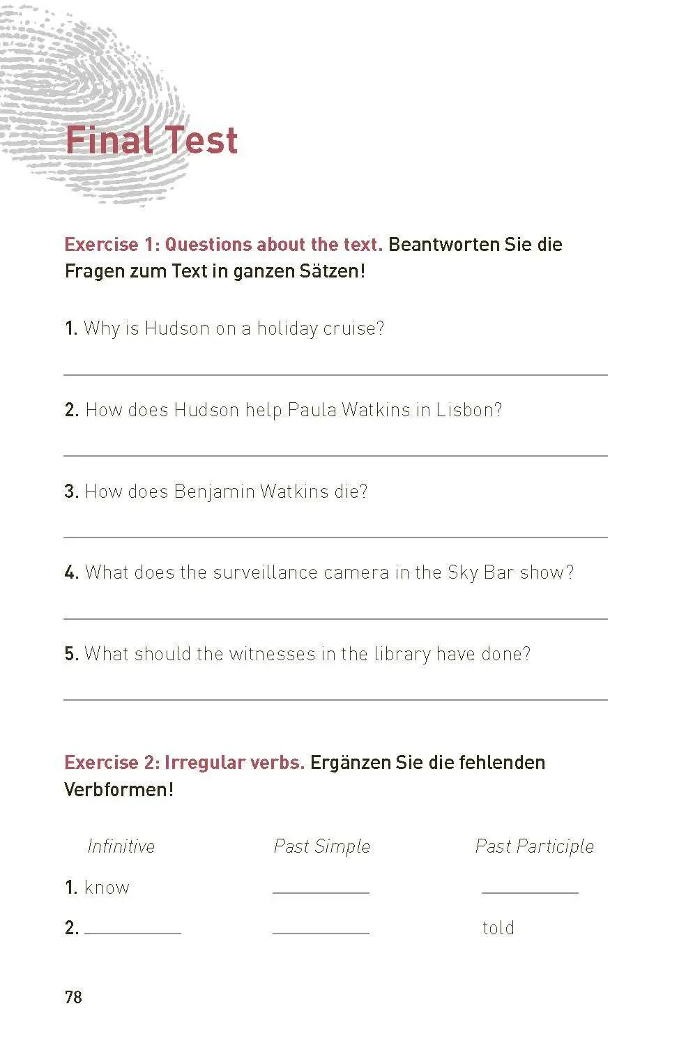 Bild: 9783790101287 | Death Ahead | Englisch B1 | Sarah Trenker | Taschenbuch | 96 S. | 2026