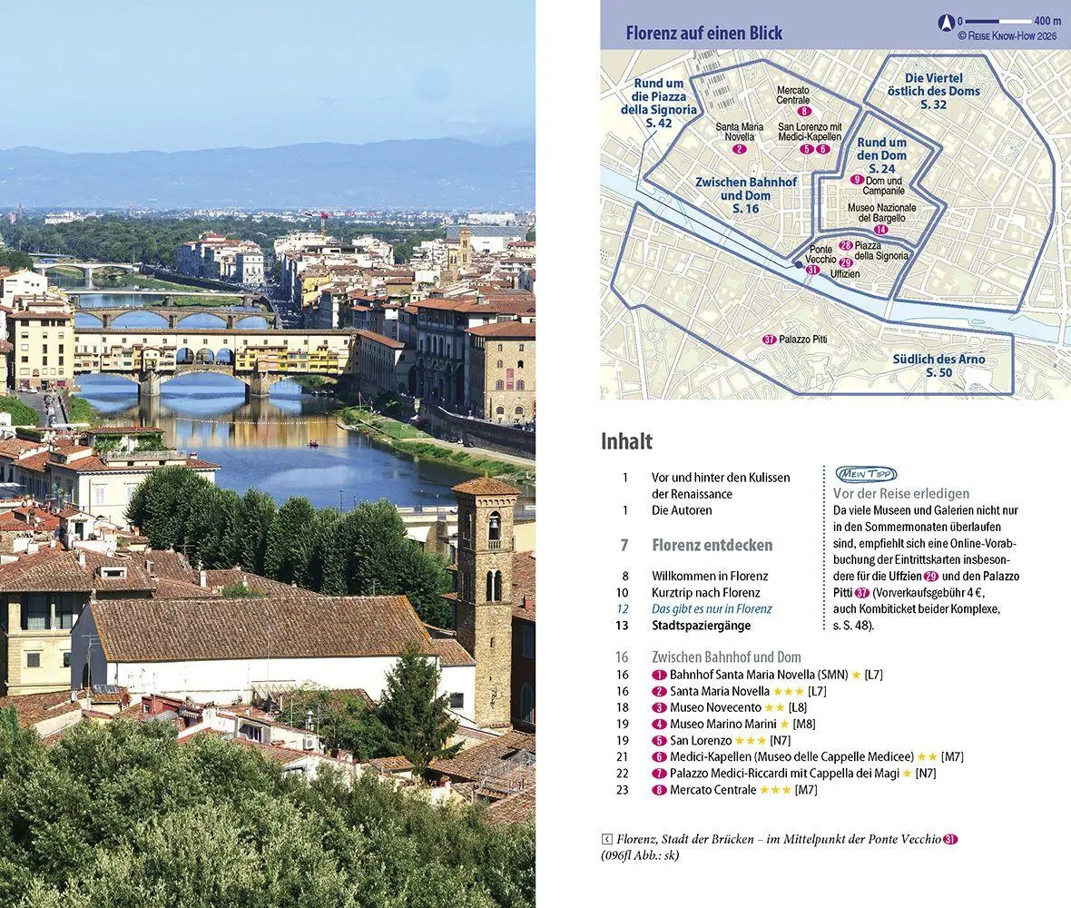 Bild: 9783831781287 | Reise Know-How CityTrip Florenz | Friedrich Köthe (u. a.) | Buch