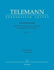 Cover: 9790006541287 | Die Donnerode TVWV 6 | Sacred Oratorio in two Parts | Telemann | Buch