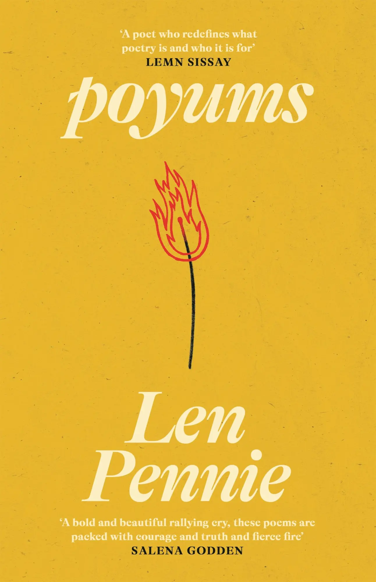 Cover: 9781805301387 | poyums | Len Pennie | Buch | Englisch | 2024 | Canongate Books Ltd.