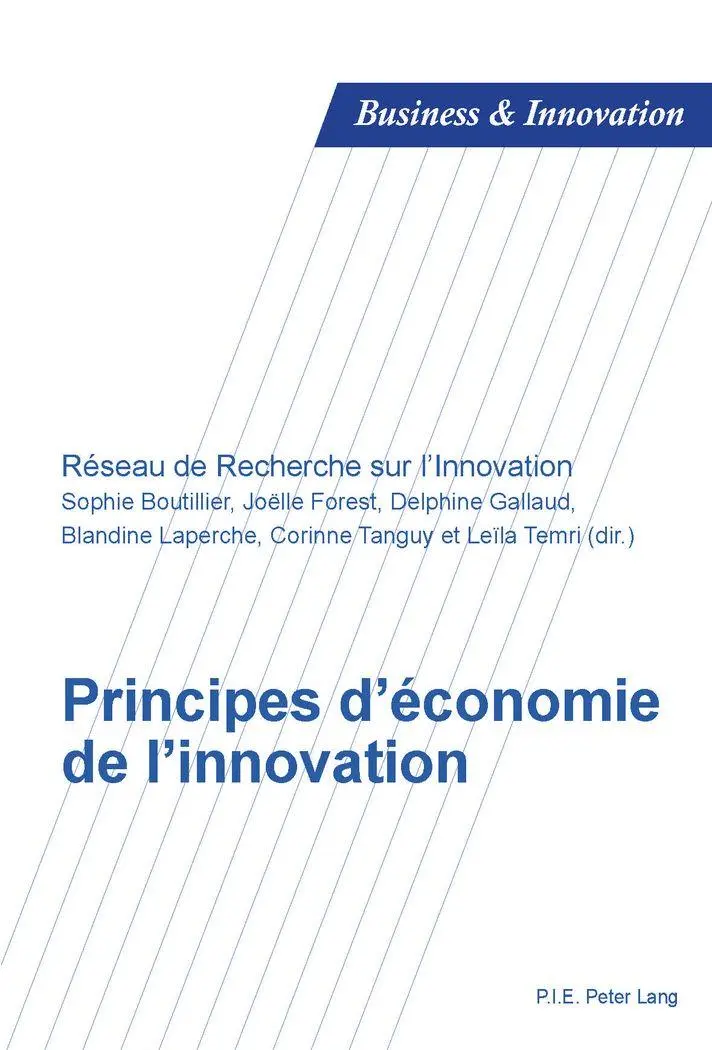 Cover: 9782875741387 | Principes d'économie de l'innovation | Sophie Boutillier (u. a.)