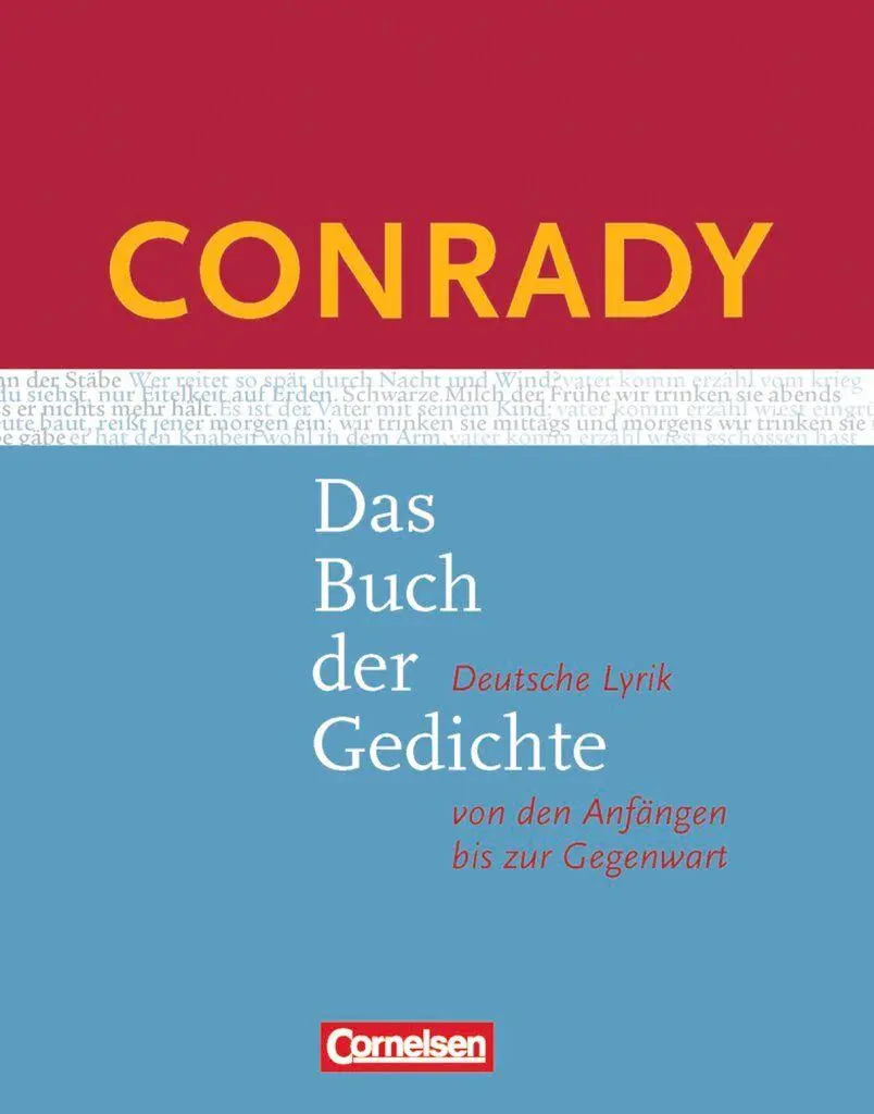 Cover: 9783060601387 | Conrady: Das Buch der Gedichte. Gedichtband | Hermann Korte | Buch