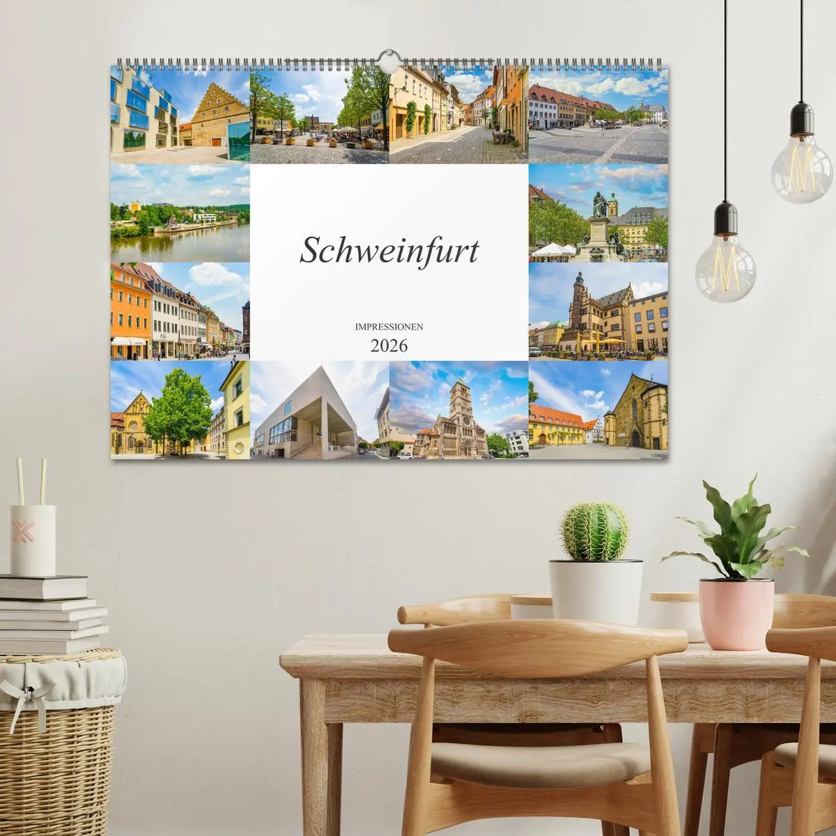 Bild: 9783457791387 | Schweinfurt Impressionen (Wandkalender 2026 DIN A2 quer), CALVENDO...