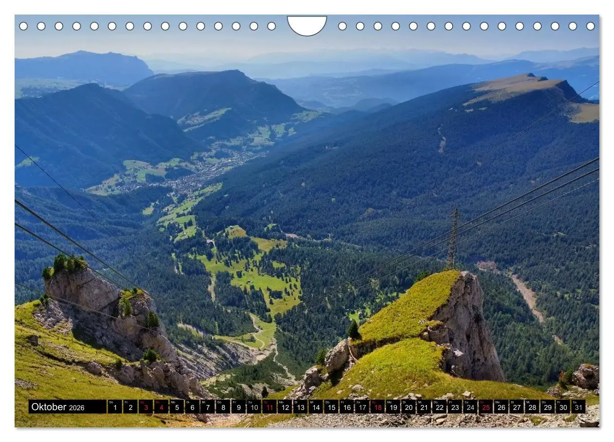 Bild: 9783516021387 | Das Grödner Tal - Im Herzen der Dolomiten (Wandkalender 2026 DIN A4...