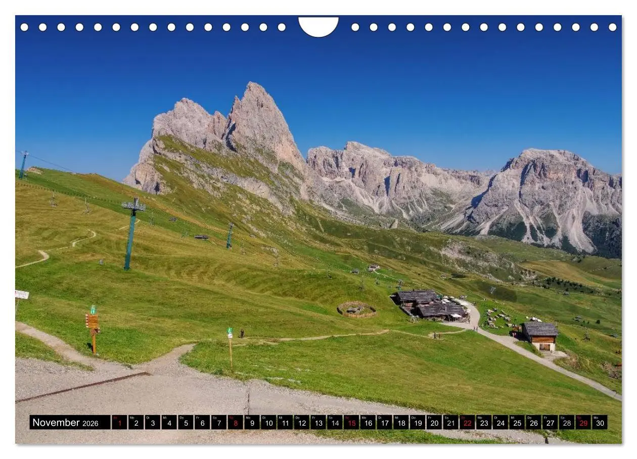 Bild: 9783516021387 | Das Grödner Tal - Im Herzen der Dolomiten (Wandkalender 2026 DIN A4...
