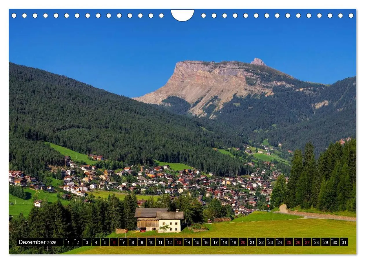 Bild: 9783516021387 | Das Grödner Tal - Im Herzen der Dolomiten (Wandkalender 2026 DIN A4...