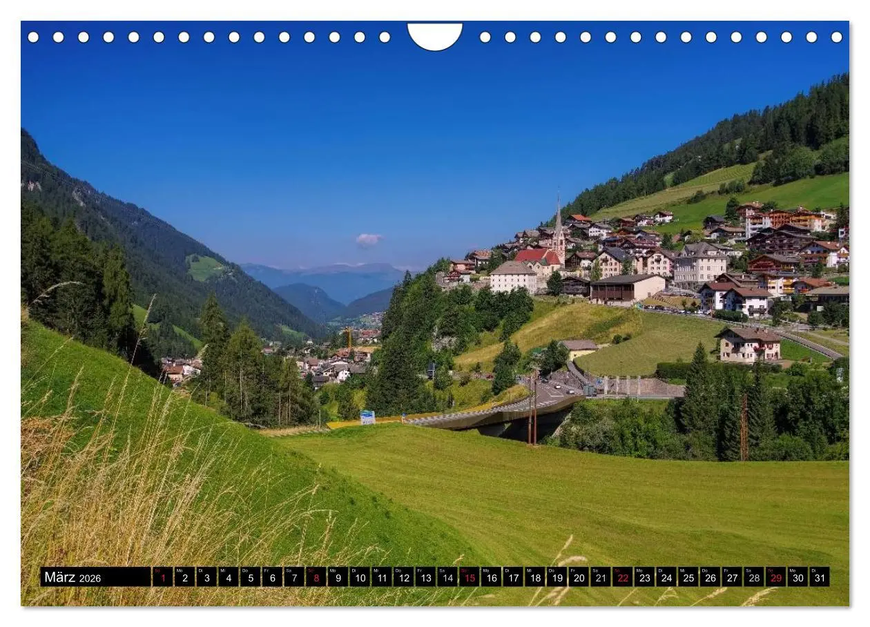 Bild: 9783516021387 | Das Grödner Tal - Im Herzen der Dolomiten (Wandkalender 2026 DIN A4...
