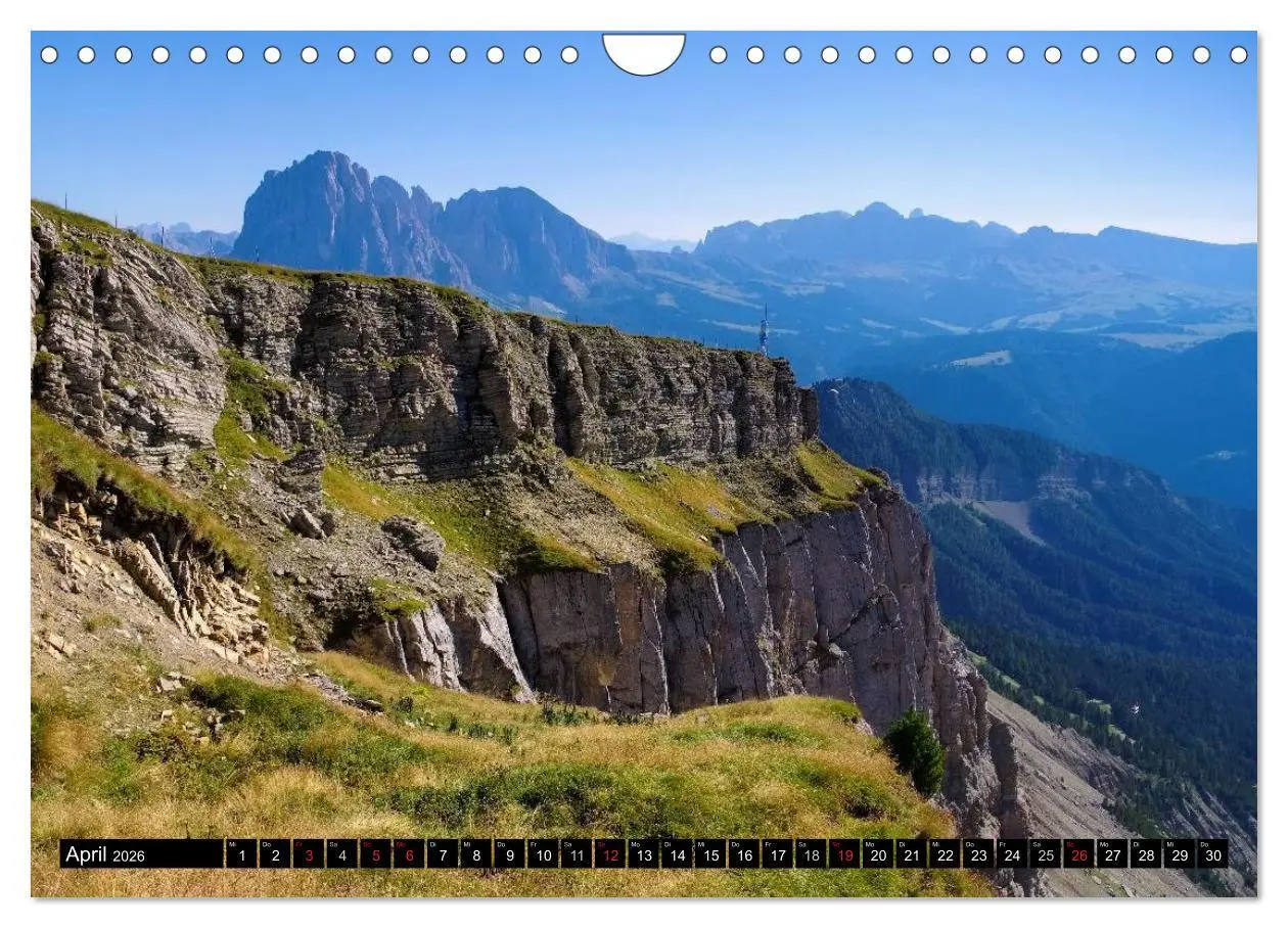 Bild: 9783516021387 | Das Grödner Tal - Im Herzen der Dolomiten (Wandkalender 2026 DIN A4...