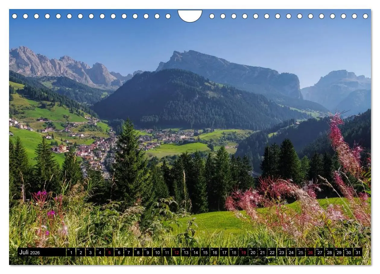 Bild: 9783516021387 | Das Grödner Tal - Im Herzen der Dolomiten (Wandkalender 2026 DIN A4...