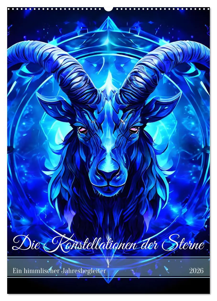 Cover: 9783516261387 | Die Konstellationen der Sterne (Wandkalender 2026 DIN A2 hoch),...