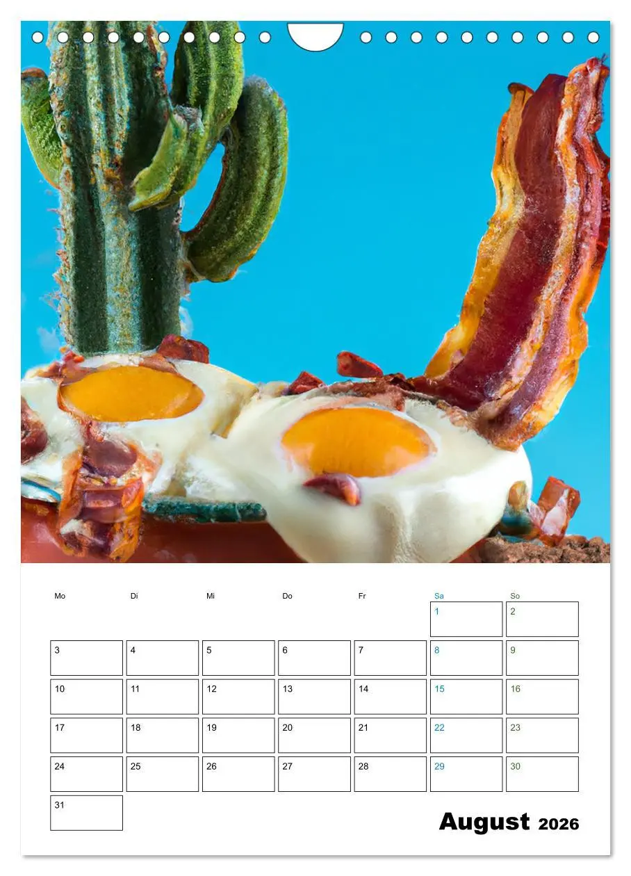 Bild: 9783516331387 | Bacon Kalender - Wir lieben Bacon (Wandkalender 2026 DIN A4 hoch),...