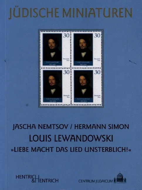 Cover: 9783942271387 | Louis Lewandowski | "Liebe macht das Lied unsterblich!" | Taschenbuch
