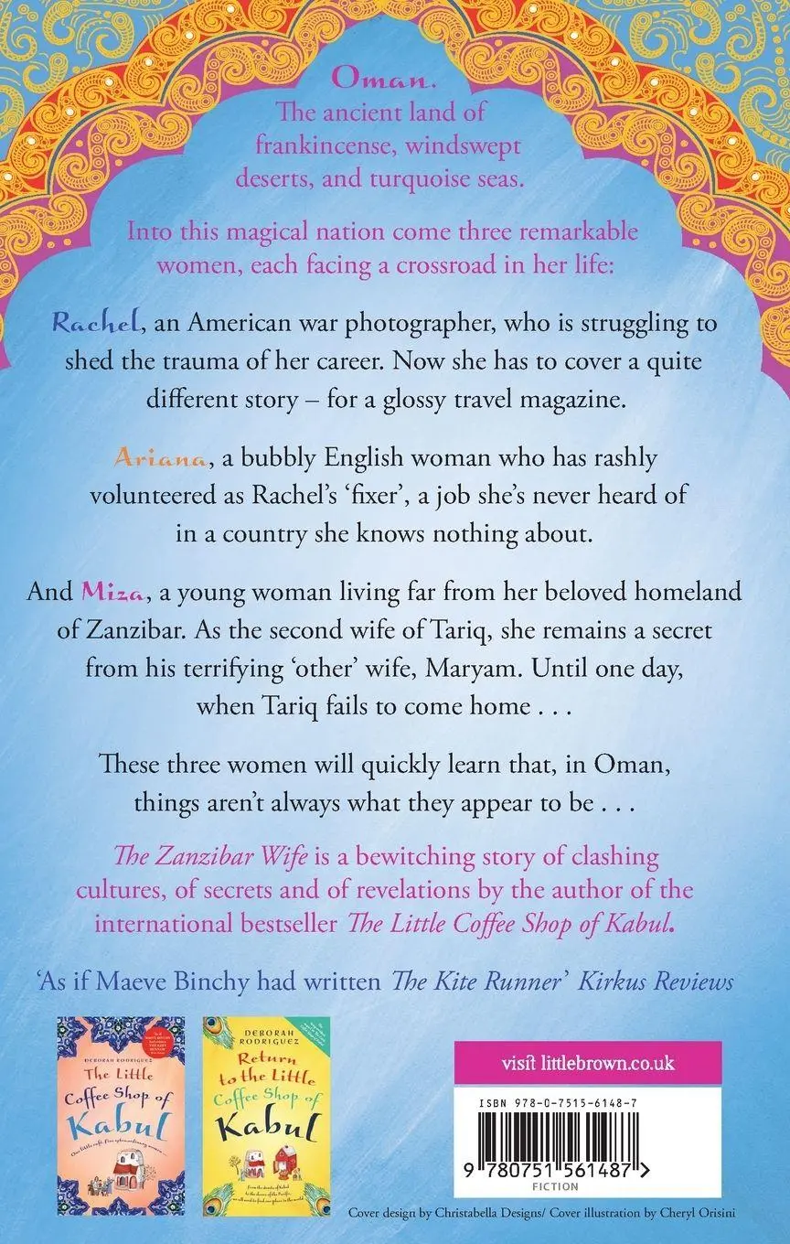Rückseite: 9780751561487 | The Zanzibar Wife | Deborah Rodriguez | Taschenbuch | 328 S. | 2018