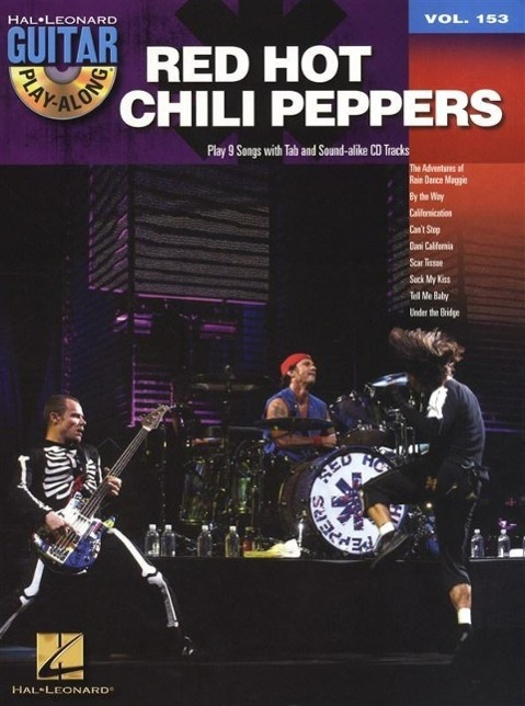 Cover: 9781458421487 | Red Hot Chili Peppers Guitar Play-Along Volume 153 Book/Online Audio
