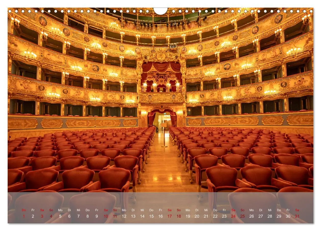Bild: 9783457471487 | Teatro La Fenice (Wandkalender 2026 DIN A3 quer), CALVENDO...