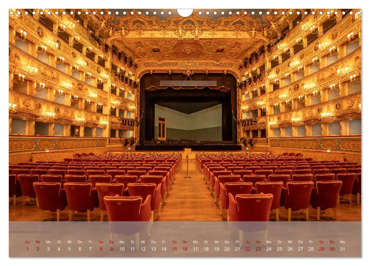 Bild: 9783457471487 | Teatro La Fenice (Wandkalender 2026 DIN A3 quer), CALVENDO...