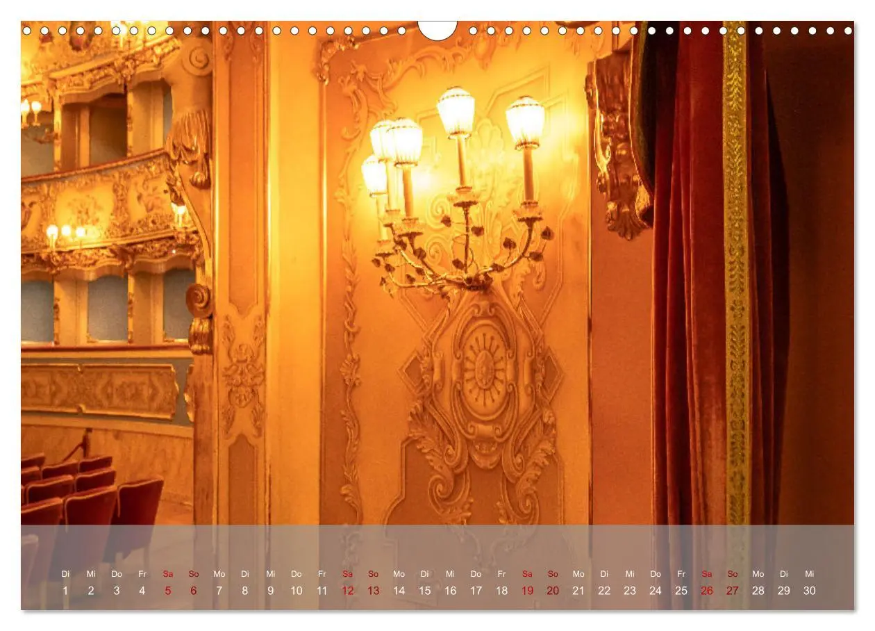 Bild: 9783457471487 | Teatro La Fenice (Wandkalender 2026 DIN A3 quer), CALVENDO...