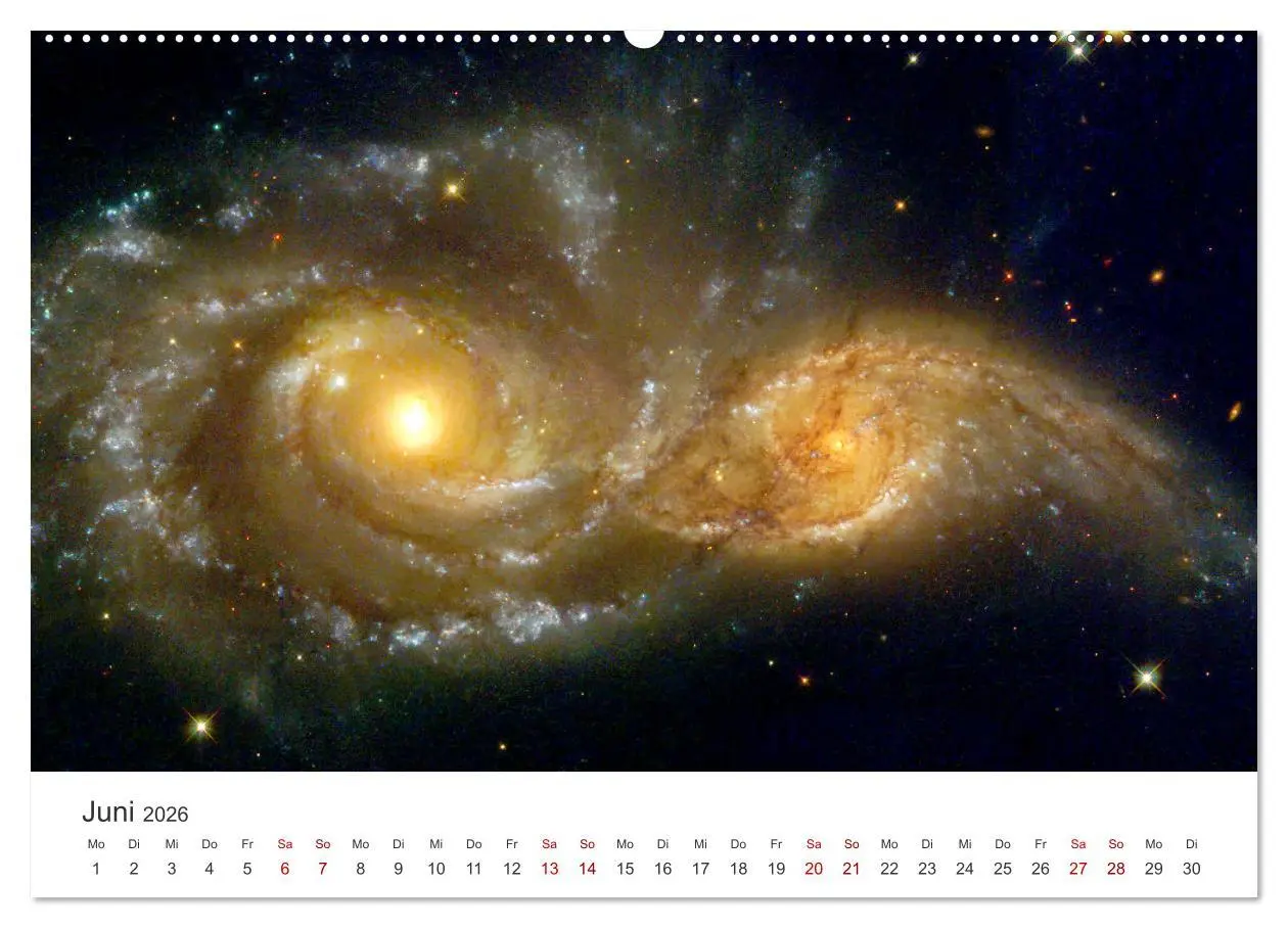 Bild: 9783457541487 | Nebel &amp; Galaxien - Faszination Weltraum (Wandkalender 2026 DIN A2...
