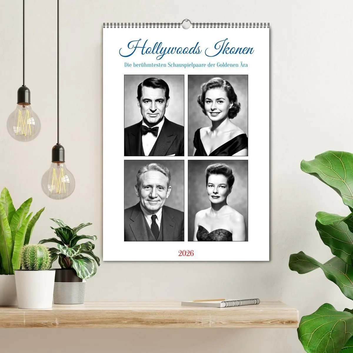 Bild: 9783516701487 | Hollywoods Ikonen (Wandkalender 2026 DIN A2 hoch), CALVENDO...