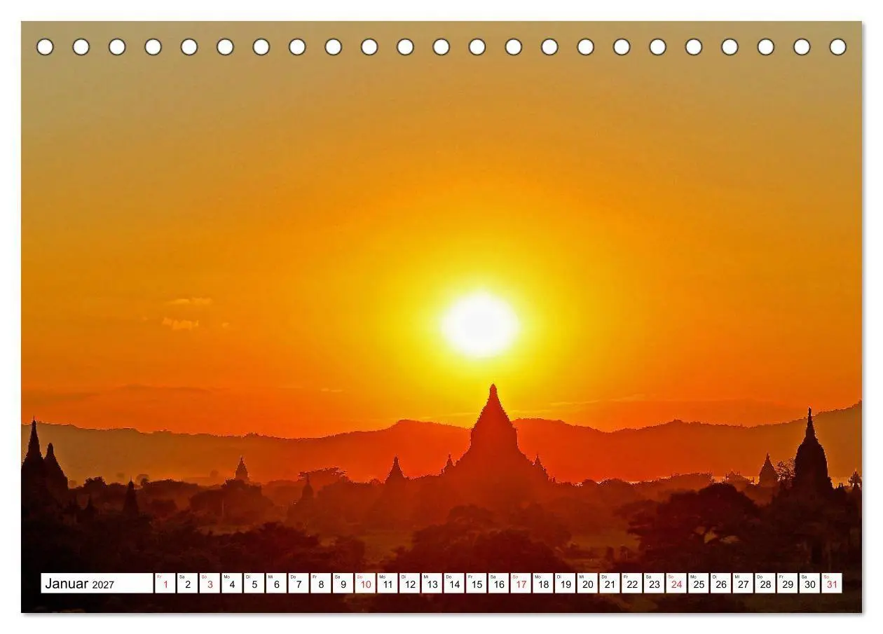 Bild: 9783569581487 | Unterwegs in Südostasien (Tischkalender 2027 DIN A5 quer), CALVENDO...
