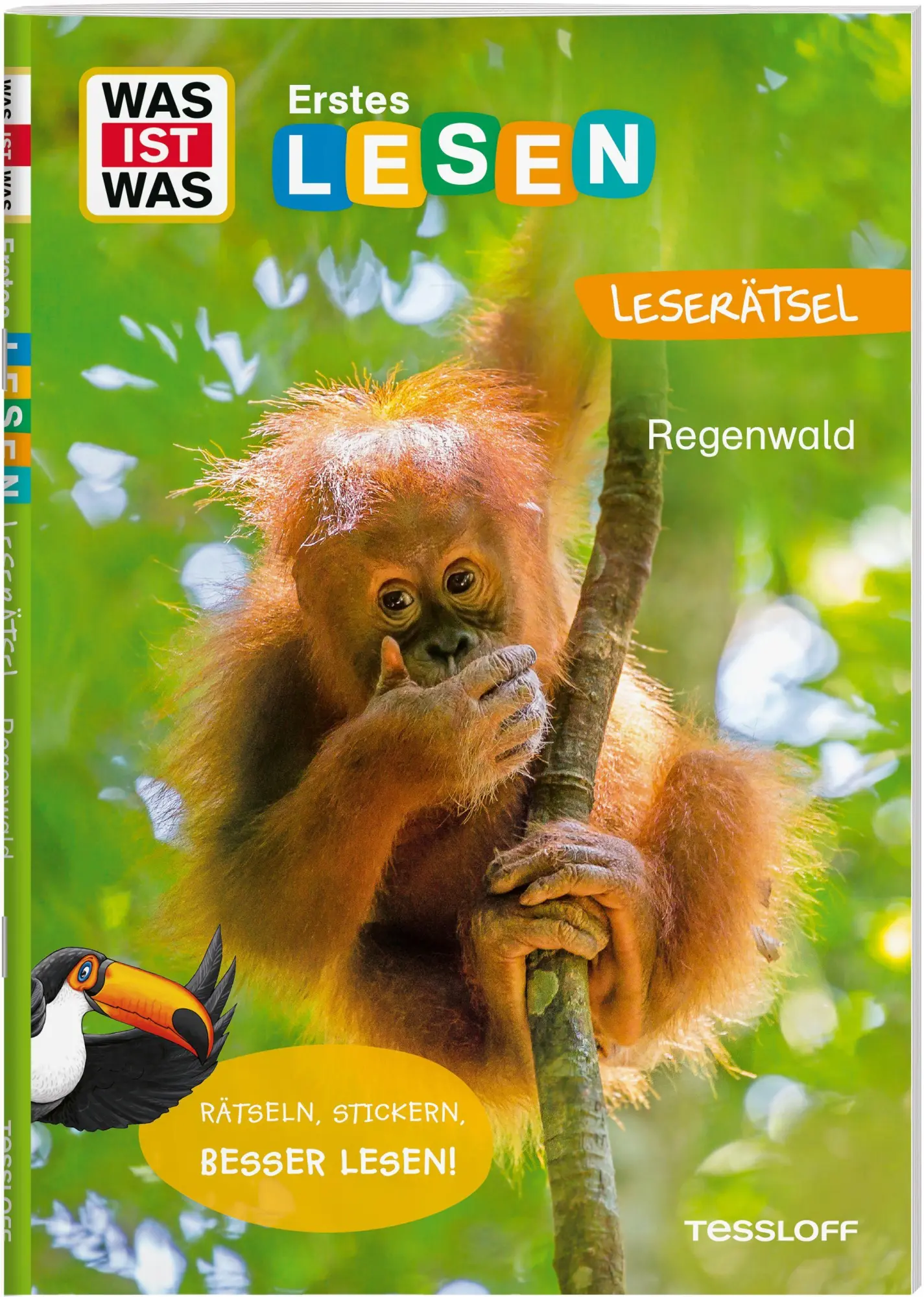 Cover: 9783788681487 | WAS IST WAS Erstes Lesen. Leserätsel Regenwald | Waltraud Grill | 2026