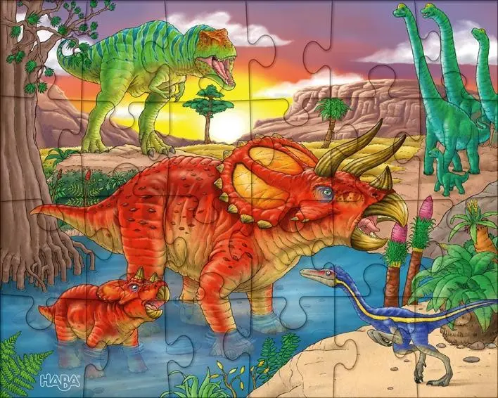 Bild: 4010168231587 | Puzzles Dinosaurier | Max Walther | Spiel | Brettspiel | 1303377001