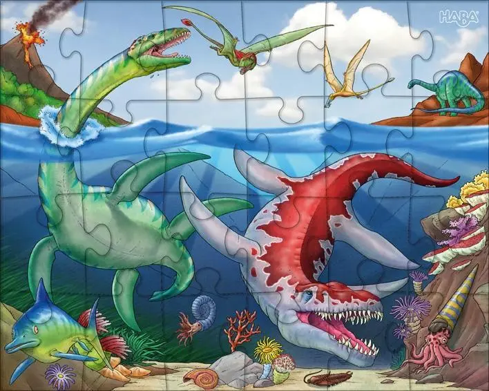 Bild: 4010168231587 | Puzzles Dinosaurier | Max Walther | Spiel | Brettspiel | 1303377001